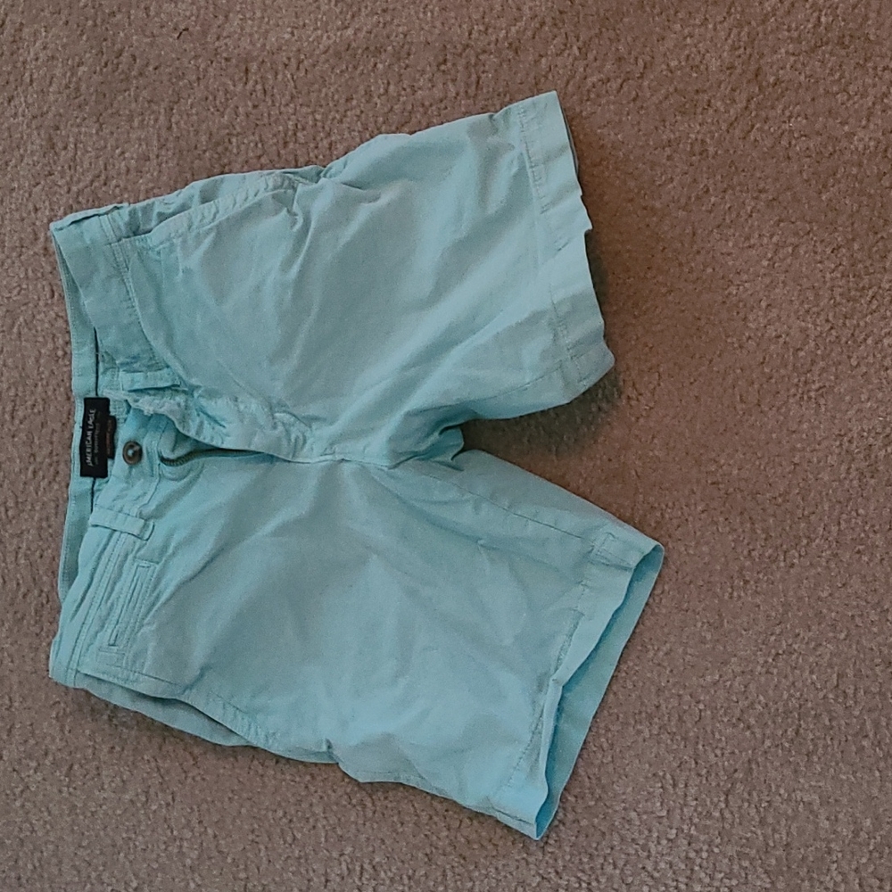 Light teal AE shorts